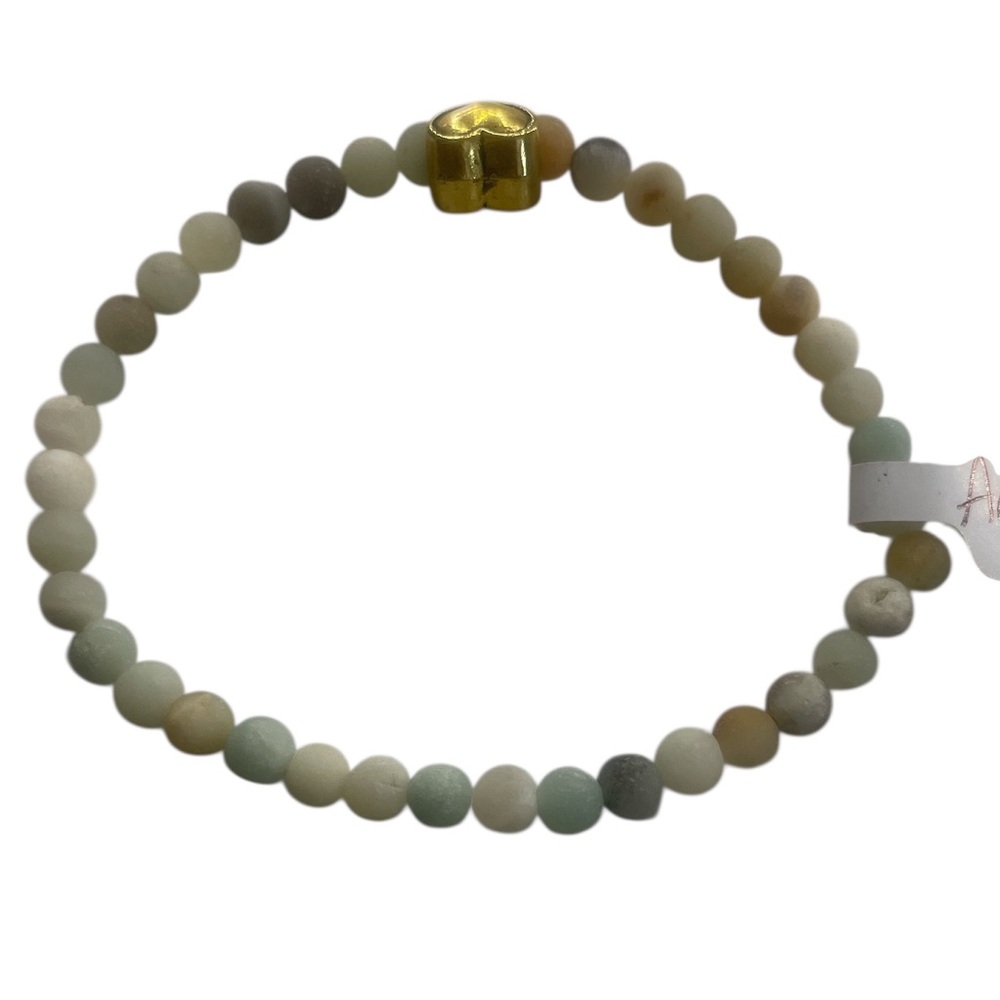 Amanzonite Multi-colored turquoise and amazonite gemstone bracelet - Picture 7 of 7